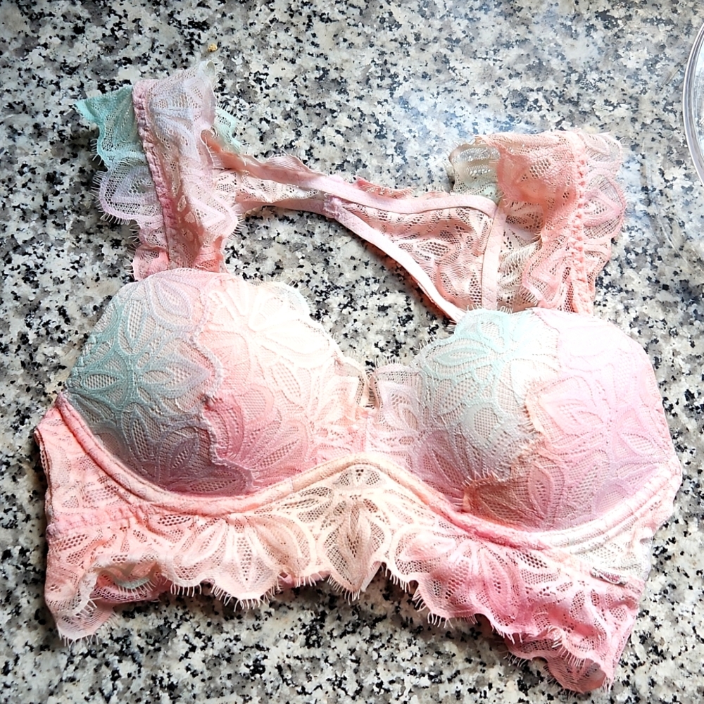 PINK push-up bralette